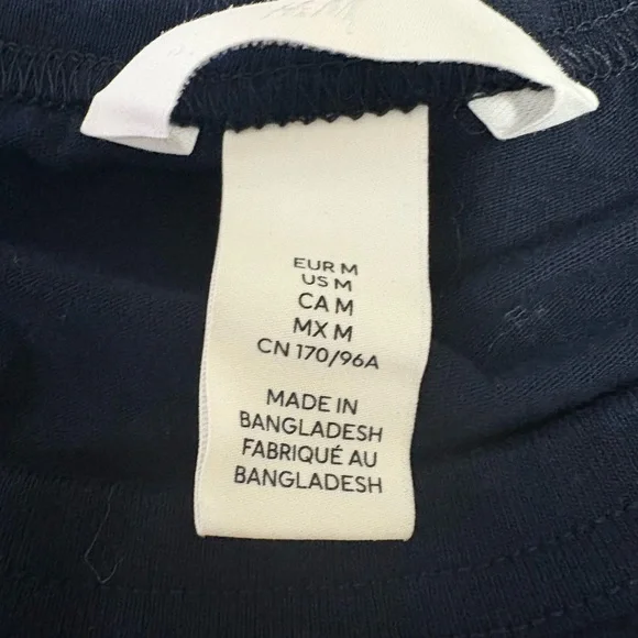 H&M Navy blue  Milano Amore T-Shirt - Picture 3 of 6